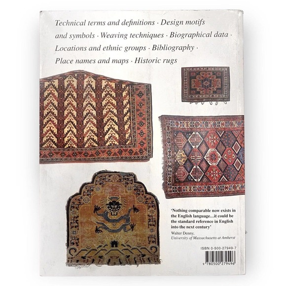 The Oriental Rug Lexicon by Peter Stone (1997, Paperback) First Edition, VG Good - Picture 7 of 7